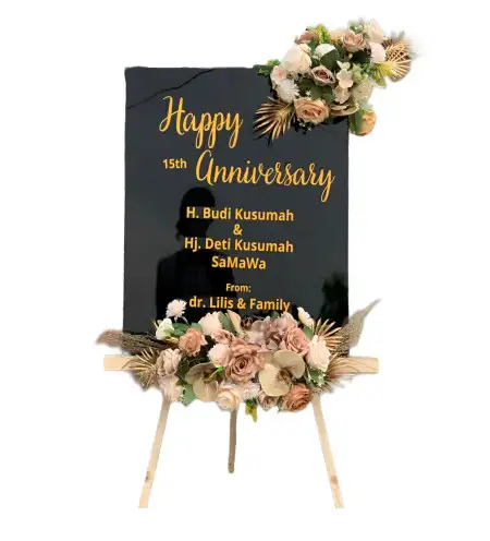 Papan Bunga Akrilik Tangkiling