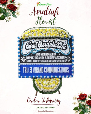 Papan Bunga Duka di Tangkiling